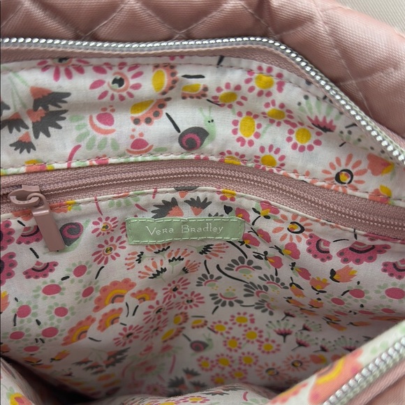 Vera Bradley Pink Quilted Crossbody Bag‎ - Picture 10 of 12